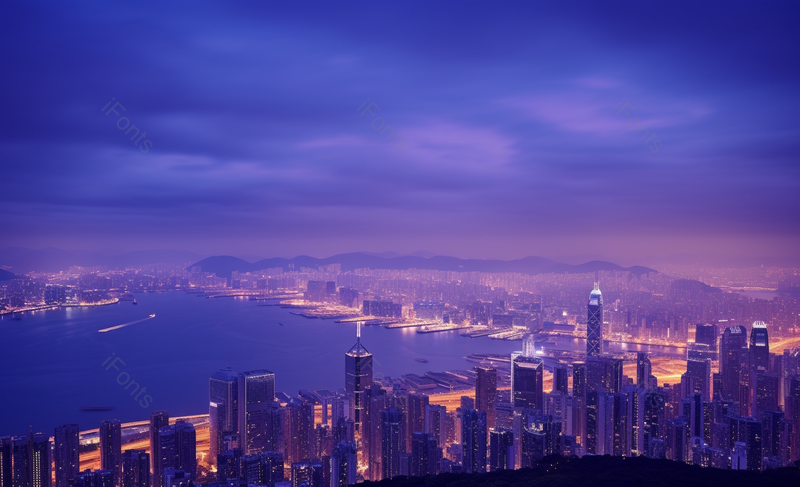 唯美航拍延时拍摄城市夜景,高清,摄影图,摄影图片,图片大全,摄影图免费下载